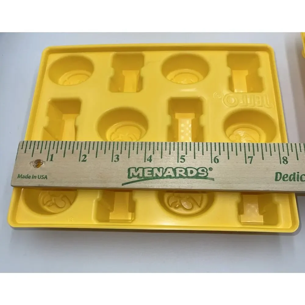 IOWA Hawkeyes JELL-O Jigglers‎ Molds Jello Shot Molds Set Of 6